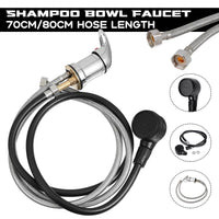Salon Shampoo Basin Faucet Set with Hand Shower and Hose, Replacement Kit