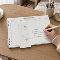 Ebbinghaus Forgetting Curve English Vocabulary Notebook for Students