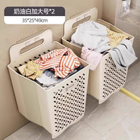 脏衣篓可折叠家用洗衣篮筐壁挂卫生间浴室神器放脏衣服收纳置物架