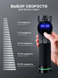 Percussion Massage Gun for Running, ABS Material, CE Plug