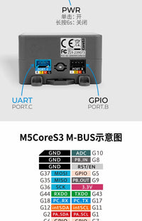 M5Stack CoreS3 ESP32S3物联网IoT开发套件 小智AI聊天机器人