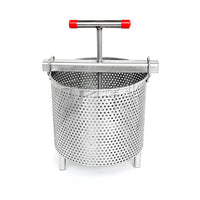 Greek Yogurt Strainer, 38L, Stainless Steel, with Spring Press