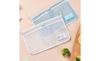 Hanging Refrigerator Bag Double Pocket Fridge Door Organizer Pouch for Kitchen