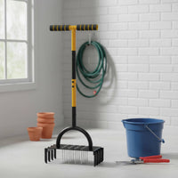Manual Spike Aerator Ergonomic Handle Soil Loosener Pre Assembled for Yard