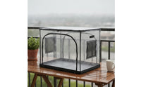 Reptile Enclosure Transparent Foldable Reptile Cage Foldable Bearded Dragon Cage for Temporary Housing