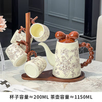 乔迁新居陶瓷茶壶水杯家用套装家用客厅喝水杯杯具高级感新婚礼盒