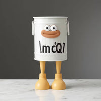 Pen Holder with Legs Cute Cartoon Pen Cup Eye-Catching for Office