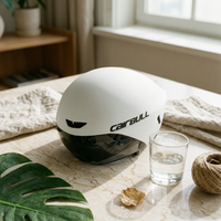 Time Trial Helmet Aerodynamic Triathlon Helmet Lightweight Sports Gear for Triathletes