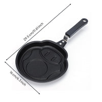 Nonstick Breakfast-Perfect Skillet Easy to Clean Cookware Gas Stovetop Safe