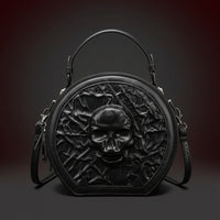 Crossbody Bag with Detachable Strap Structured Handbag   Design Edgy Purse for Concerts, Night Outings