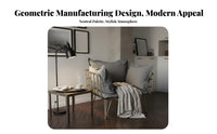 Wireframe Armchair Mechanical Design 5-Seater Configurable Sofa Light Luxury Nordic Design for Interior Designers, Leisure Space