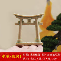 小石灯摆件微景观造景鱼缸盆景装饰日式灯中式古风小摆件迷你石头