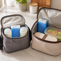 Reusable Ice Packs for Coolers, Breast Milk Storage, and Portable AC Units