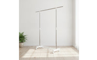 Adjustable Clothes Drying Rack with Shelf Expandable Rolling Clothes Rack Easy to Assemble Furniture Space-Saving for Renters, Students, Laundry Room, Bedroom, Balcony, Apartment