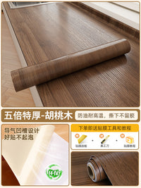 厨房灶台防油贴纸自粘橱柜台面垫防火耐高温木纹翻新贴膜防水墙纸