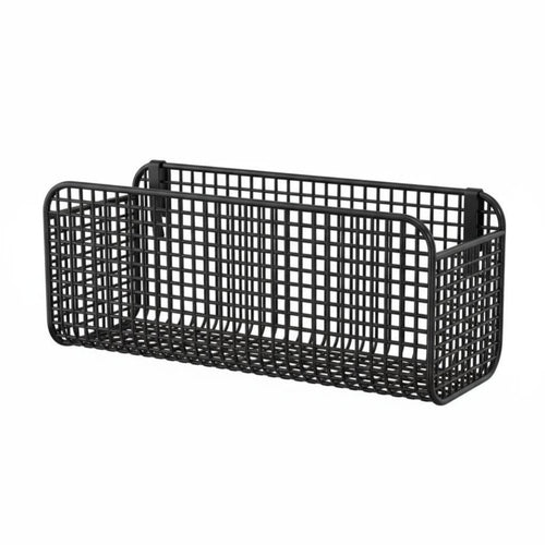 Bunk Bed Wire Basket Space Saving Hook-on Wire Basket Strong Load-Bearing for RV