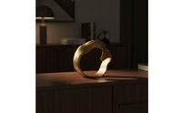 Abstract Sculpture Contemporary Circular Form Sculpture Moderna Non-Representative for Home Stylists, Shelf