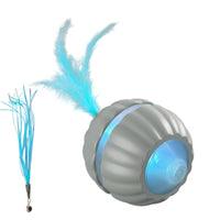 Self-Rolling Automatic Cat Toy Ball Smart Interactive Cat Toy Ball Hands-Hands-off Indoor for Kittens