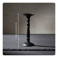 Roman Column Candle Stand Craftsmanship Roman Column Candle Holder Stable Base Metal Candlestick for Dining Table