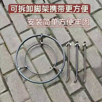 Foldable Tripod Camping Stove Stand for Outdoor Cooking