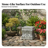 Imitation Stone pillar Indoor & Outdoor Use Ornate Display Pedestal Sturdy Base