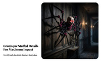 Spooky Arachnid with Glowing Eyes