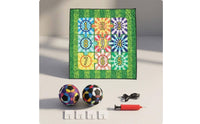 Sticky Soccer Target Mat Numbered Areas Soccer Scoring Mat Corner Loops Practice Board for Children