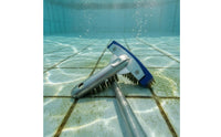 Angled Pool Brush Curved Design 5 Inch Pool Brush Pole Attachable