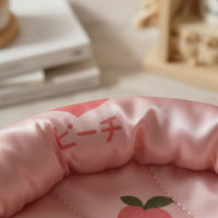 Hamster Cooling Bed Cute Fruit Patterns Round Guinea Pig Nest for Summer