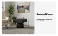 two-levellevel cumulusShaped Table Cute Appearance Bedside Stand polished Rounded Edges