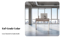 2-Drawer Writing Desk Minimalist Design Study Table Modern aesthetic Multi-Purpose for Professionals, Families