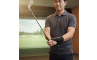 Stabilizing Golf Wrist Hinge Coach Adjustable Golf Wrist Brace Supportive Training Aid Padded for Golfers, Beginners, Driving Range, Home