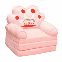 Cartoon Creature Shapes Convertible Flipexpandable Sofa Foldable Convertible Flipexpandable Lounger Soft and Comfy children's Furniture High-Density Foam Filling for Toddlers, Parents, Reading Corner, Playroom, Nursery, Daycare
