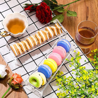 Clear Acrylic Cookie Tray Rack for Parties and Storage
