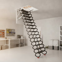 Retractable Attic Staircase Space-Saving Electric Attic Ladder Automated Stair for Homeowners, Loft, Duplex