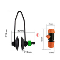 Easy Installation Outboard Engine Flusher Long-Lasting Steel Frame Marine Engine Flush Kit Crack Resistant Boat Engine Ear Muffs Quick Connect Hose Fittings for Winterizing