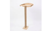 Window Cat Perch with Scratching Post Wooden Cat Climbing Frame with Bed Stable