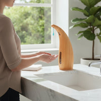 Touchless Soap Dispenser Battery-Operated for Bathroom, Kitchen, Families