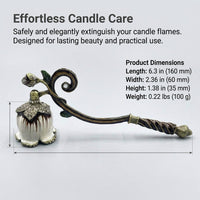 Metal Candle Snuffer Tool, European Style