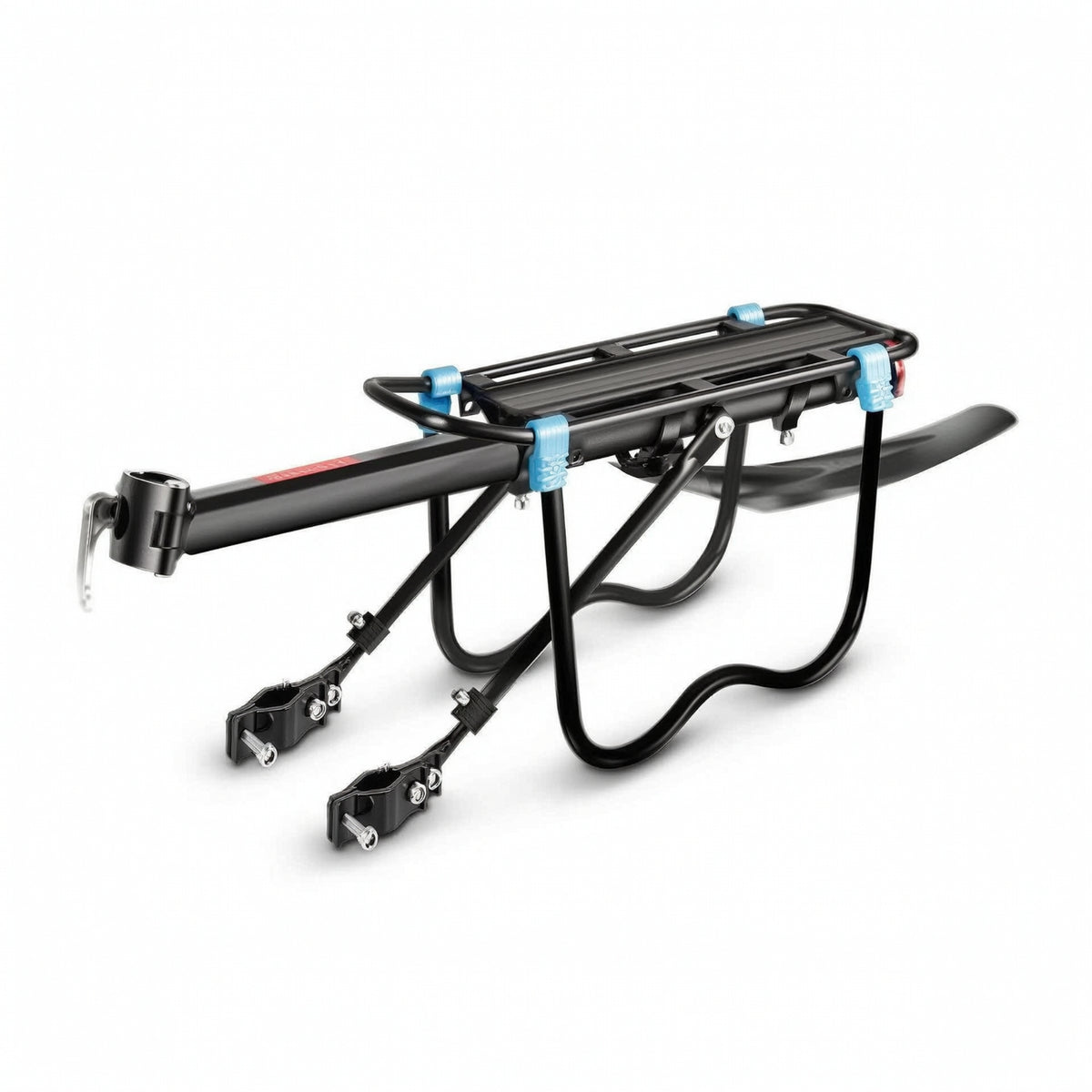 Bike Rear Cargo Rack Lightweight Bike Rack with Mounting Arms Heavy Duty for Commuters