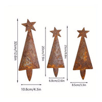 Metal Garden Stake Weathered Antiqued Garden Stake Decorative