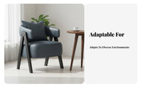 Italian design Upholstered sidechair Modern Design Upholstered Tub Chair Minimalist Aesthetic Lounge Seating Thick Cushioning for Interior Designers, Apartment Dwellers, Cafe, Reception Area, Hotel Lobby, Office