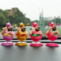 Four Happiness Car Figurine Decoration for Living Room, Office Desk, Housewarming, Birthday Gift
