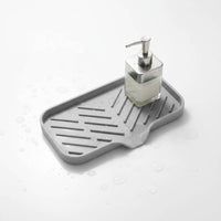 Silicone Water Catcher Non-Slip Silicone Faucet Mat Easy to Clean for Bathroom