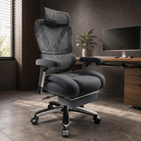 Ergonomic Mesh Office Chair Heavy-Duty High Rear Mesh Chair 4D Armrests for Tall People, Heavier Users