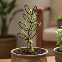 Decorative Potted Plant Trellis Indoor Metal Plant Trellis Rust-Resistant Hardware Lightweight