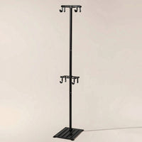Space-Saving Bike Rack with Hooks Indoor Bike Storage Rack Sturdy Cycle Stand with Hooks Sturdy for Apartment