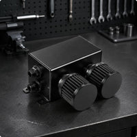 Double Baffle Reservoir Can Easy to Install Car Part for Racing Enthusiasts