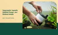 Adjustable aquarium submersible pump