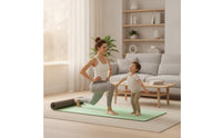 Non-Slip Exercise Mat Textured Fitness Mat Easy to Clean Lightweight for Yogis, Dancers